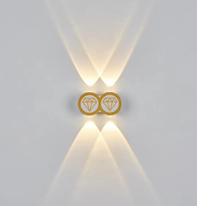 Goud Eenvoudige Moderne Stijl Aplique Led Pared Wandlampe Waterdichte Lamp Armatuur Lichtgevende Verlichting Blaker Indoor Decoratie Licht