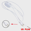Hot koop 301 Dimbare Knop Schakelaar EU Plug Draad 301 dimmer US Plug AC110-220V 1.8M draad