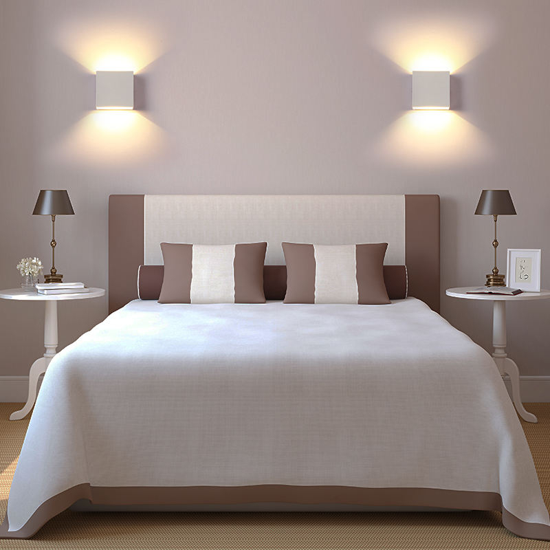 6W COB Wandlamp LED Energiebesparende Hotelkamer Gang Lobby Loft Stairway Wandkandelaar Powernightlight LED Wandlamp