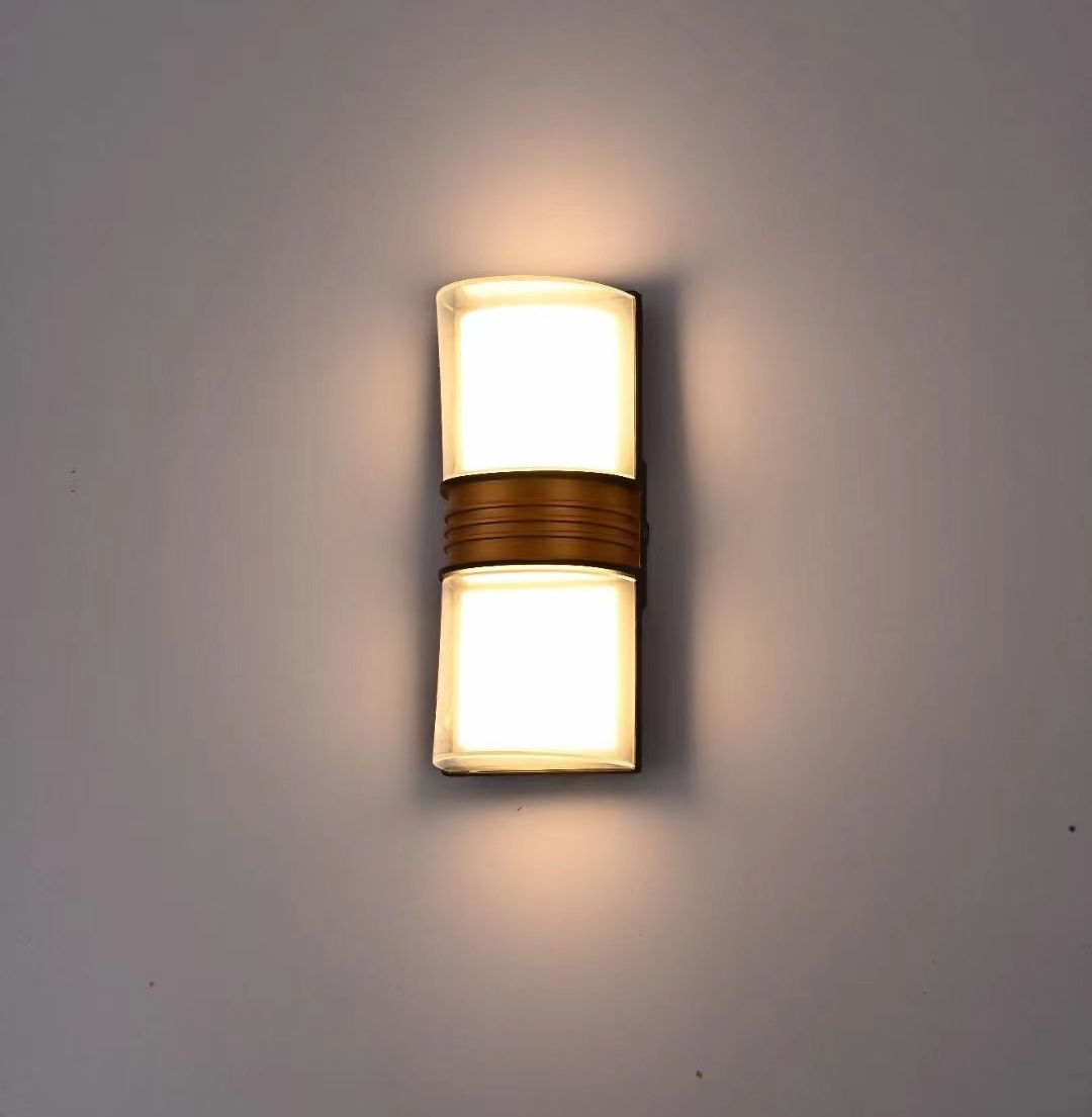 6W 12W LED Moderne Outdoor Waterdichte Wandlamp Binnen Slaapkamer Woonkamer Balkon Wandlamp Home Verlichting Aluminium Wandkandelaar