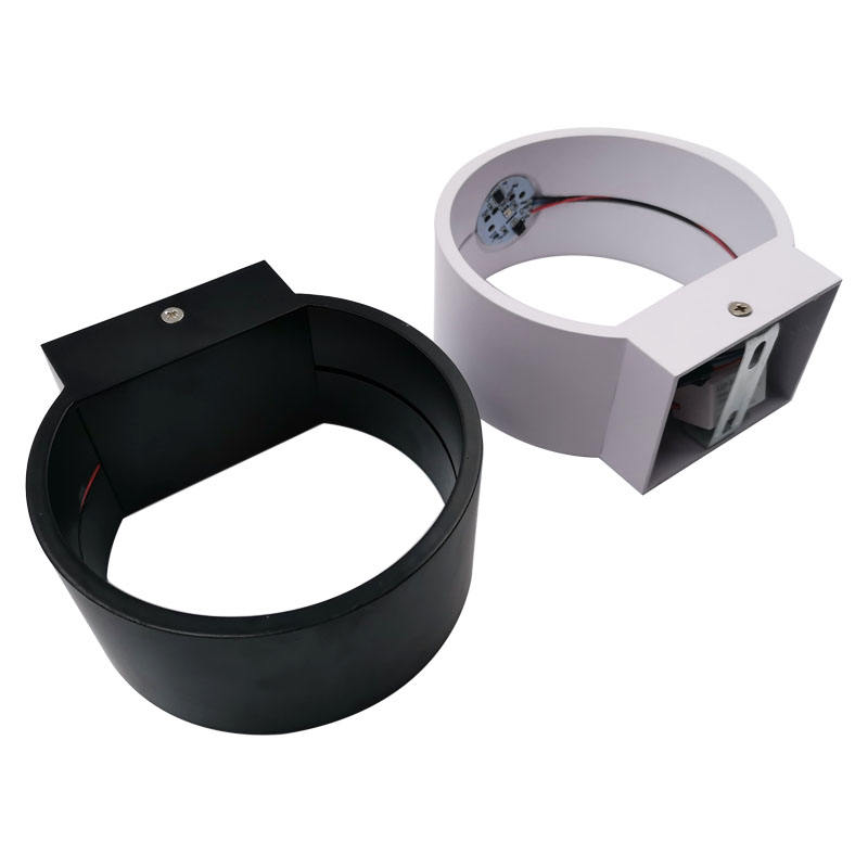 Moderne 3W 7W LED wandlamp RGB Aluminium Ronde LED Up en down wandlamp bedlampjes slaapkamer