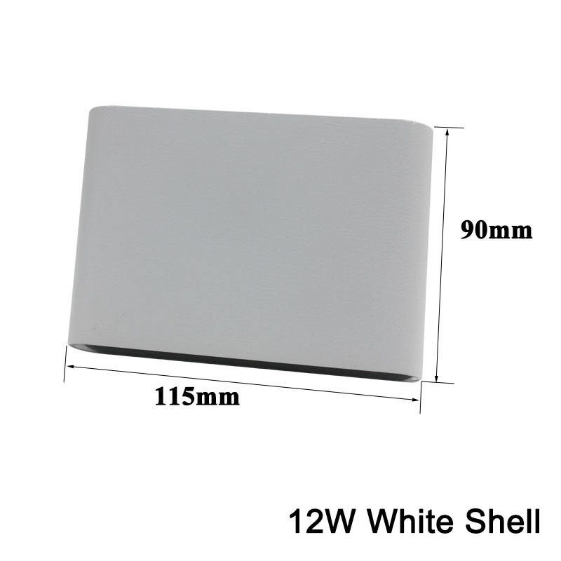 12 W/18 W Aluminium AC85-265V High Power Led Decoratie Wandlamp voor Indoor Outdoor Up En Down LED Wandlamp Waterdicht IP65