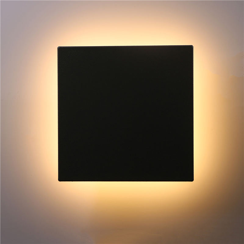 Waterdichte AC85-265V LED Wandlamp Circulaire Ronde Maan Wandkandelaars Verlichtingsarmaturen Voor Woonkamer Slaapkamer Studeerkamer Trap