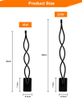 16W LED wandkandelaars indoor home 24W 2.4G traploos dimmen wandlampen met afstandsbediening trappen gang lamp verlichting