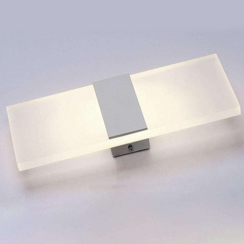 Led Wandkandelaar Factory Supply Hotel Licht Acryl Opbouw Indoor Badkamer Kleedkamer Nachtkastje Kapper Winkel Decoratief