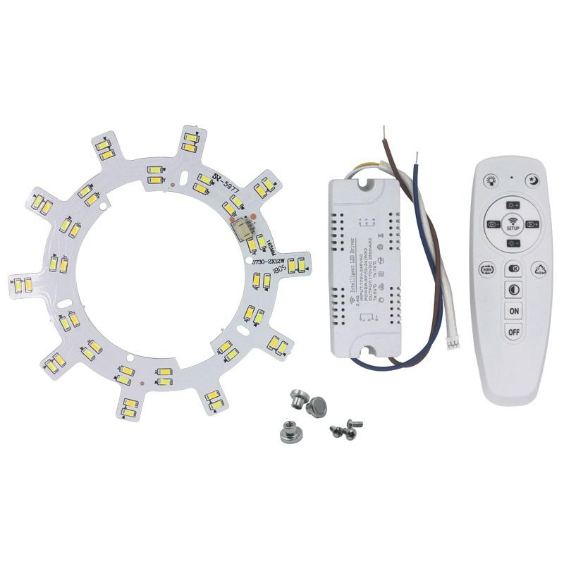 5730 SMD LED plafondverlichting 2.4G WIFI mobiele telefoon verbinding controle afstandsbediening voor woonkamer keuken plafondlamp