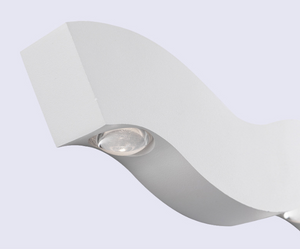 4W Hagood nieuwe baard wandlamp waterdicht IP65 buitenverlichting op en neer moderne led wandlamp