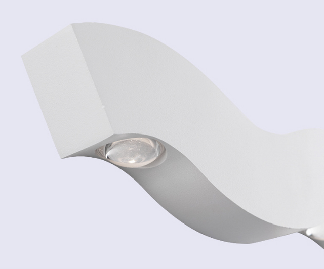 4W Hagood nieuwe baard wandlamp waterdicht IP65 buitenverlichting op en neer moderne led wandlamp