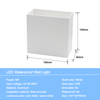 Waterdichte IP65 Wandlamp Decoratie Aluminium LED Tuin Wandlamp Buitenverlichting Wandmontage Badkamer LED Nachtlampje