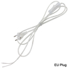 0.75mm 2 lijn Kabel 1.8m Aan Uit Netsnoer Voor LED Lamp met Knop switch EU/US Plug Licht Switching Transparante Draad Extension