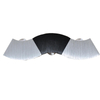 Lightess 3W LED wandlampen binnen Up en Down wandlamp van aluminium Hallamp wandverlichting zilver koel wit