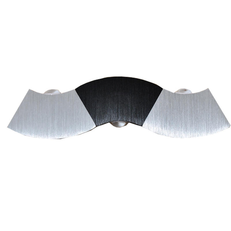 Lightess 3W LED wandlampen binnen Up en Down wandlamp van aluminium Hallamp wandverlichting zilver koel wit