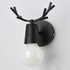 Nordic verstelbare LED Wandlampen kleurrijke cartoon Hertengewei slaapkamer leeslamp muur gemonteerde kinderkamer verlichting E27