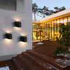 2023 Nieuwe COB Led Wandlamp 6W 12W Waterdichte Outdoor Op en neer Tuinverlichting met Fabrieksprijs