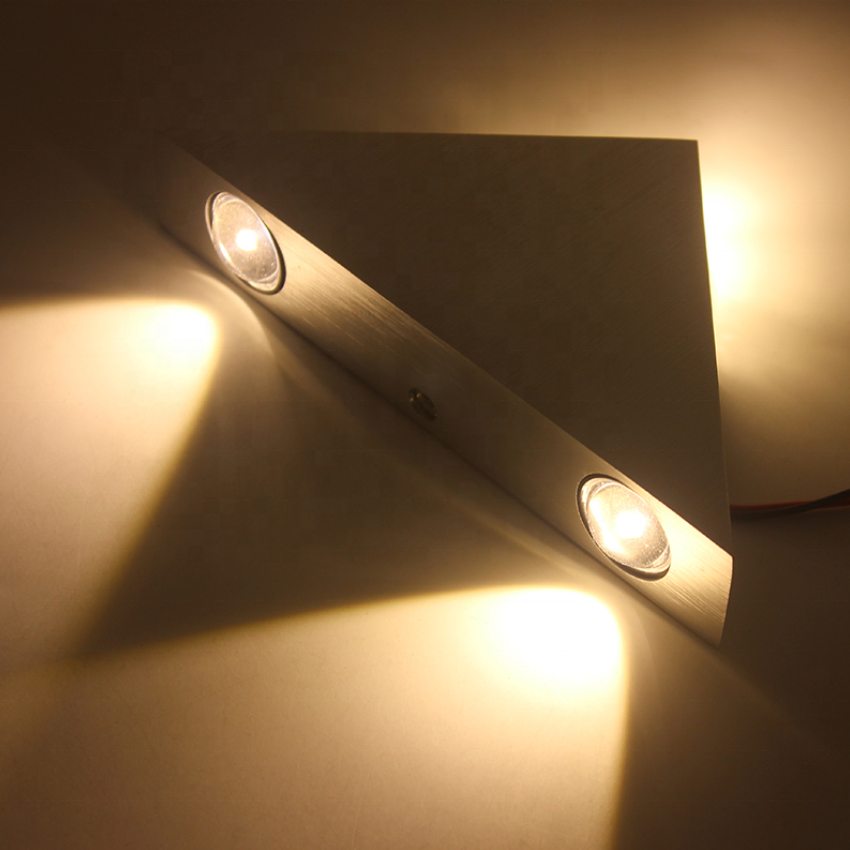 LED Wandlamp Rechthoek Nachtkastje Wandlamp Trap Licht Spiegel Licht Indoor Blaker Armatuur Woonkamer Decoratie