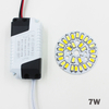 3W 5W 7W 9W 12W 18W SMD5730 Warm/Koud Wit Gecombineerd Kleur paneel + Gesegmenteerde controle LED driver voeding voor downlight