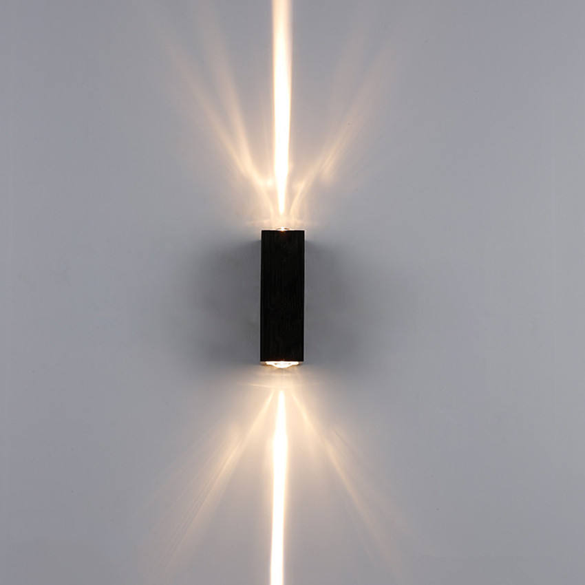 Wandgemonteerde LED-wandlamp 6W buiten waterdichte tuinlamp hoteldecoratie