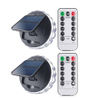 ABS LED-tuinlamp op zonne-energie Bloem Zilver Kleur Waterdichte buitenverlichting