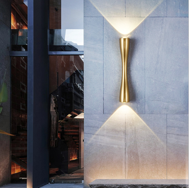 Nordic Persoonlijkheid Wandlamp Eenvoudige Led Woonkamer Achtergrond Wandlamp Hotel Hal Gang Verlichting Up Down