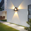 Moderne Minimalistische Driehoek Vorm Led Wandlampen Nordic Stijl Outdoor Wandlampen Woonkamer 12W AC85-265V Eenvoudige Fancy Verlichting