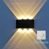 Led Wandlamp Indoor Aluminium Decoratie Interieur Verlichting Up En Down Waterdichte Wandlamp Outdoor Tuin Wandlamp