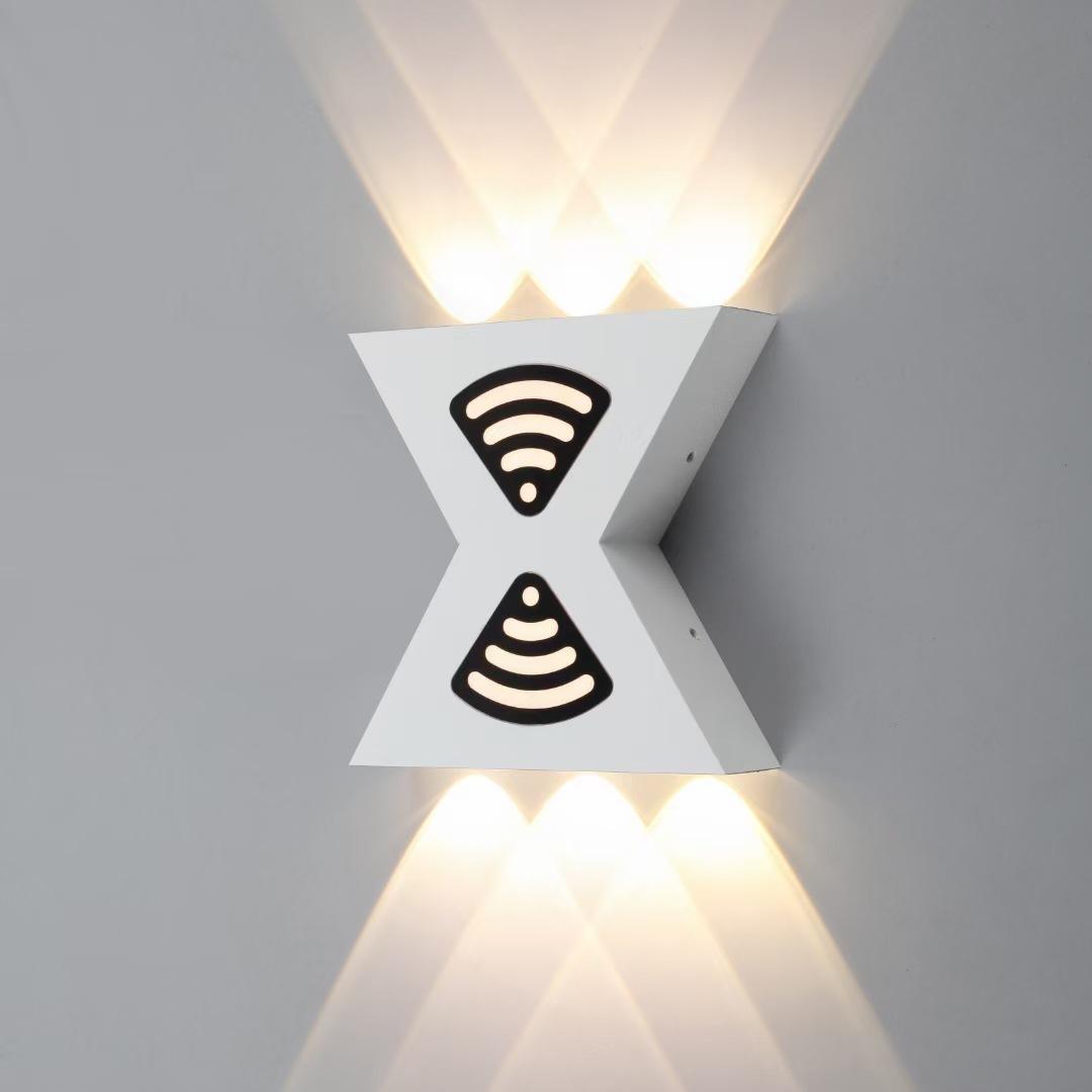 Hot Double Head Lampen Outdoor Waterdichte Blaker Voor Slaapkamer Gang Keuken Verlichtingsarmatuur LED Wandlamp Up En Down Outdoor schansen