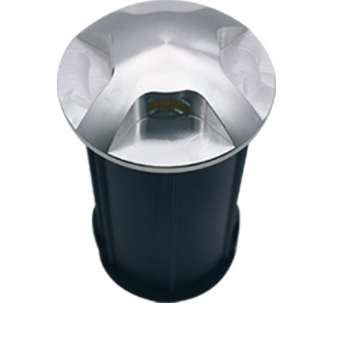 LED-lichtdoorlatende begraven lamp 1W buiten regenbestendig ingebedde tuin binnenplaats stap zijverlichting begane grond lamp