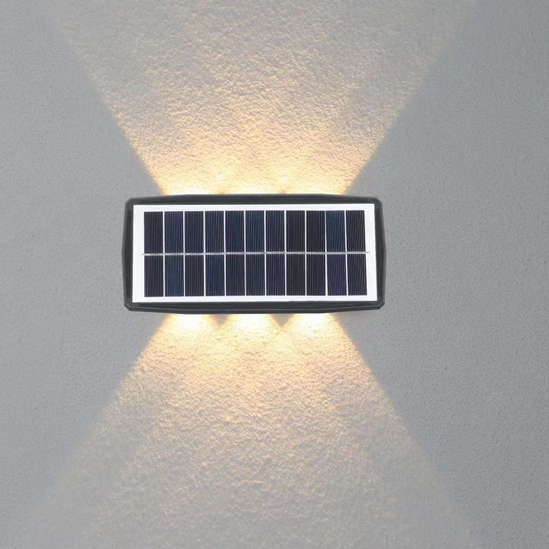 led solar buitenlicht op zonne-energie led wandlamp lamp solar Solar Led Light Outdoor Waterdicht Balkon Solar Hight Lights Binnenplaats Straat Landschap 
