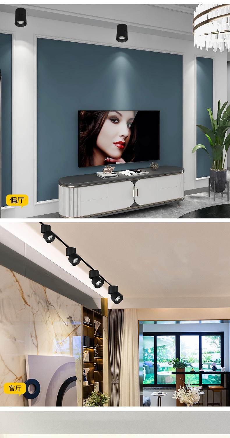 Wandlampen Geleid Lineair Licht omhoog en omlaag Lichtgevend lichaam Lamp Item Verlichting Stijl Modern Kantoor Rohs Materiaal Epistar Input Flux