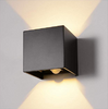 Outdoor Garden 12W Verstelbaar omhoog en omlaag wandlamp Bewegingssensor Wandlamp