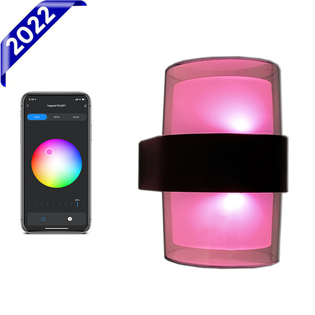 Moderne Indoor LED wandlamp Tuya APP Dimmen RGB/Afstandsbediening Tuin lamp Waterdicht IP65 Outdoor Verlichtingsarmaturen AC85-265V