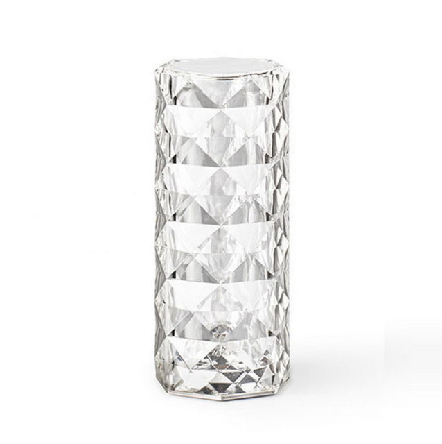 RGB-afstandsbediening Creative Rose Crystal 16 kleuren Nieuw product Indoor kristallen tafellamp Slaapkamer Touch Klein nachtlampje