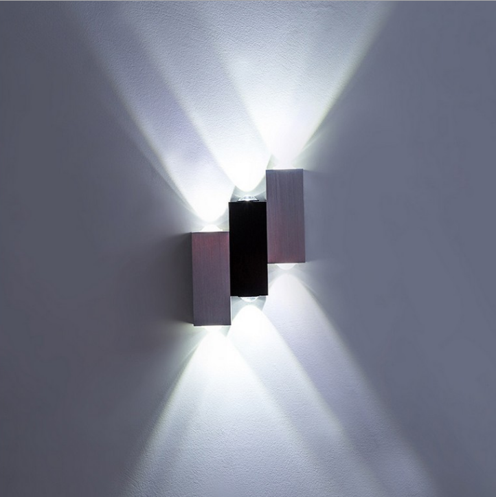 Decoratief led-licht 6 trapwandlampen en modern binnennachtlampje van hoge kwaliteit