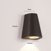 LED-wandlamp met enkele kop Waterdicht IP65 Tuin Ganglamp Buitenshuis Blaker Licht AC85-265V