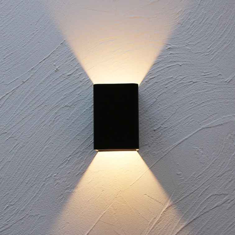 Moderne Up Down Wandlamp 3W LED RGB Slaapkamer Nachtkastje Decoratie Wandlamp AC85-265V Industriële Projectverlichting