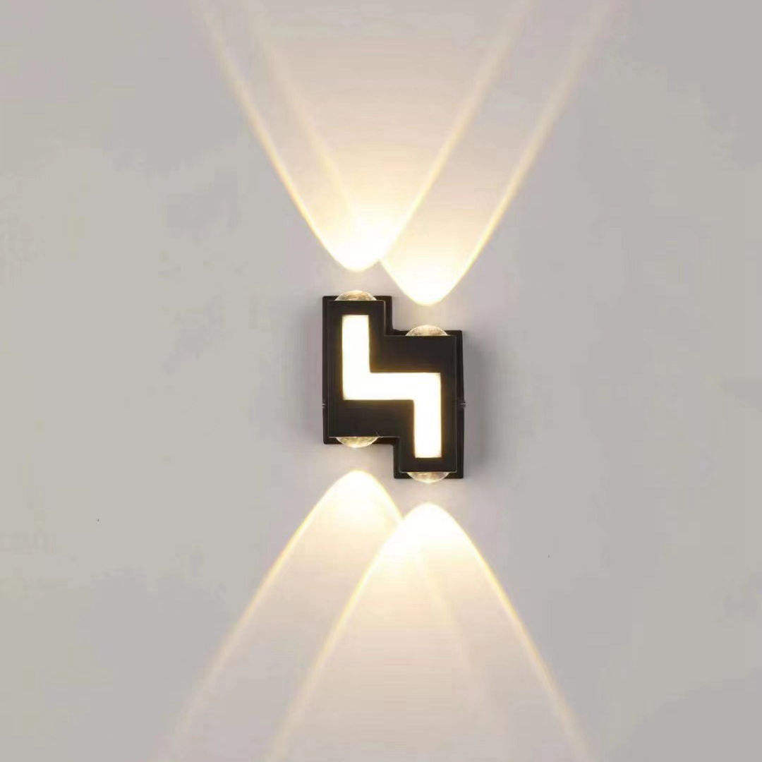 6W 12W Waterdichte AC85-265V Opbouw Led Wandlamp Moderne Nordic Armatuur Indoor Wandlampen Woonkamer Veranda buiten