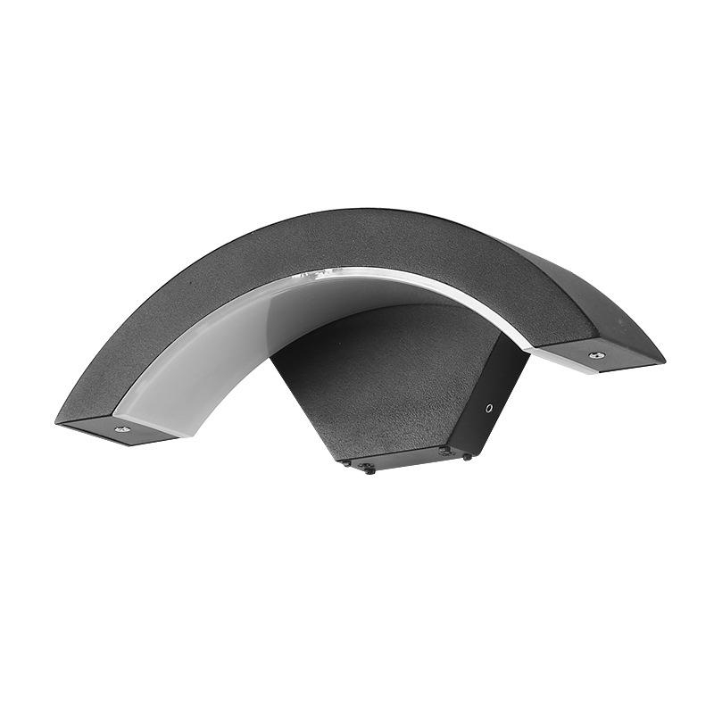 18w moderne sensor led wandlamp buiten waterdichte voordeur tuin veranda wandlamp moderne indoor wandverlichting lichtsensor