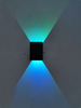 5W Moderne Up Down Wandlamp 5W LED RGB Slaapkamer Nachtkastje Decoratie Wandlamp AC85-265V Industriële Project Verlichting Muur Decor Arts