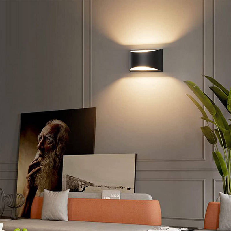 10W Up En Down Wandlampen Goud Zilver Led Aluminium Wandlamp Led Wandlamp Voor Slaapkamer Woonkamer gang Opzij Verlichting