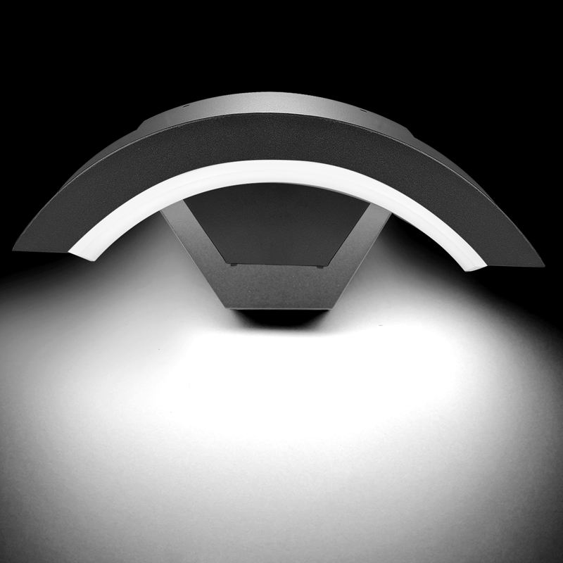 18w moderne sensor led wandlamp buiten waterdichte voordeur tuin veranda wandlamp moderne indoor wandverlichting lichtsensor