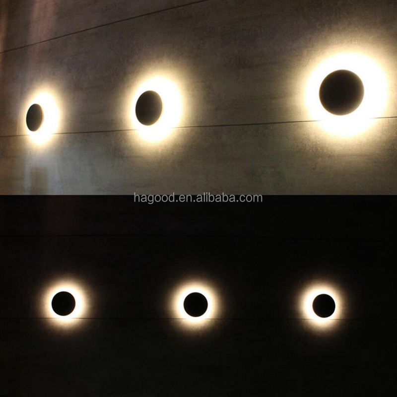 8W 12W modern led-licht rond en hoogwaardig binnennachtlampje LED-maanverlichting Eclipsverlichting binnen