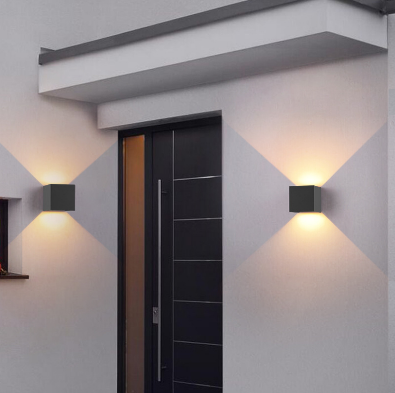Led Wandlamp Aluminium Decoratief Binnen Verlichting Up En Down Ondertussen Wandlamp Outdoor Tuin Wandlamp Wandmontage