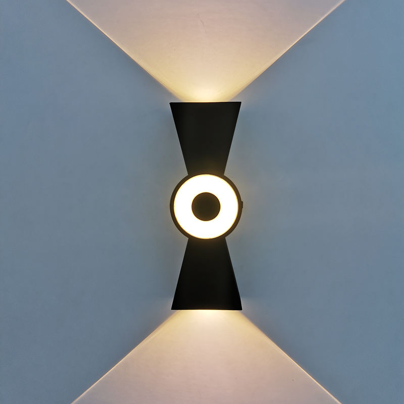Hot-selling led light Horn waterdichte wandlamp en modern nachtlampje voor buiten in hoogwaardige up en down wandlamp