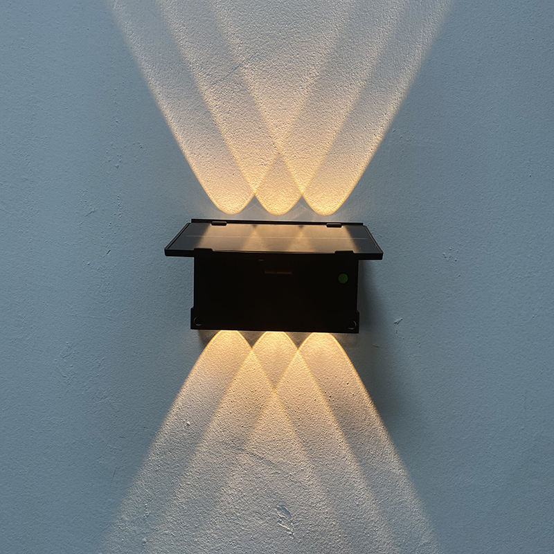 up and down IP65 Solar Lamp Opladen op zonne-energie Solar wandlamp IP65 waterdichte buitenwandlamp voor tuindecoratie