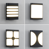 Moderne minimalistische rechthoekige LED-wandlampen Scandinavische stijl wandlampen voor binnen Woonkamerverlichting AC85-265V Eenvoudige verlichting