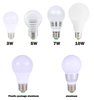 A70 15W GEGOTEN ALUMINIUM E27 BASIS LED-LAMP PC-afdekking LED fabriek 5W 6W 8W 9W 12W HAGOOD LIGHTING COMPANY