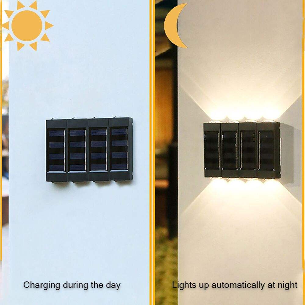 Solar Led Lights Outdoor Wandlamp Decor Solar Wandlamp Outdoor
