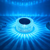 Rose Crystal Tafellamp Slaapkamer USB Opladen Nachtkastje Romantisch Nachtlampje Touch Control Tafellamp Petal Sfeer Servies Binnen Multicolor