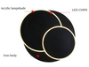 Vierkante LED Wandlamp voor Slaapkamer woonkamer wit zwart blaker wandlampen 360 graden Draaibare Metalen 18W/24W armaturen