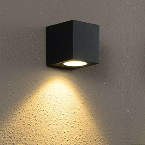 5W vierkante enkele kop waterdichte wandlamp Unieke nachtlamp IP65 waterdichte wandlamp voor tuindecoratie